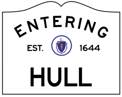 Hull Ma Sign for Dumpster Rental