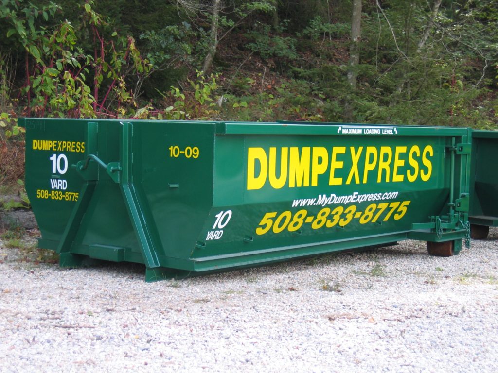 Dumpster rental cape cod, Dump express 10 yards