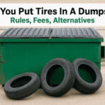 Can You Put Tires In A Dumpster? Rules, Fees, Alternatives