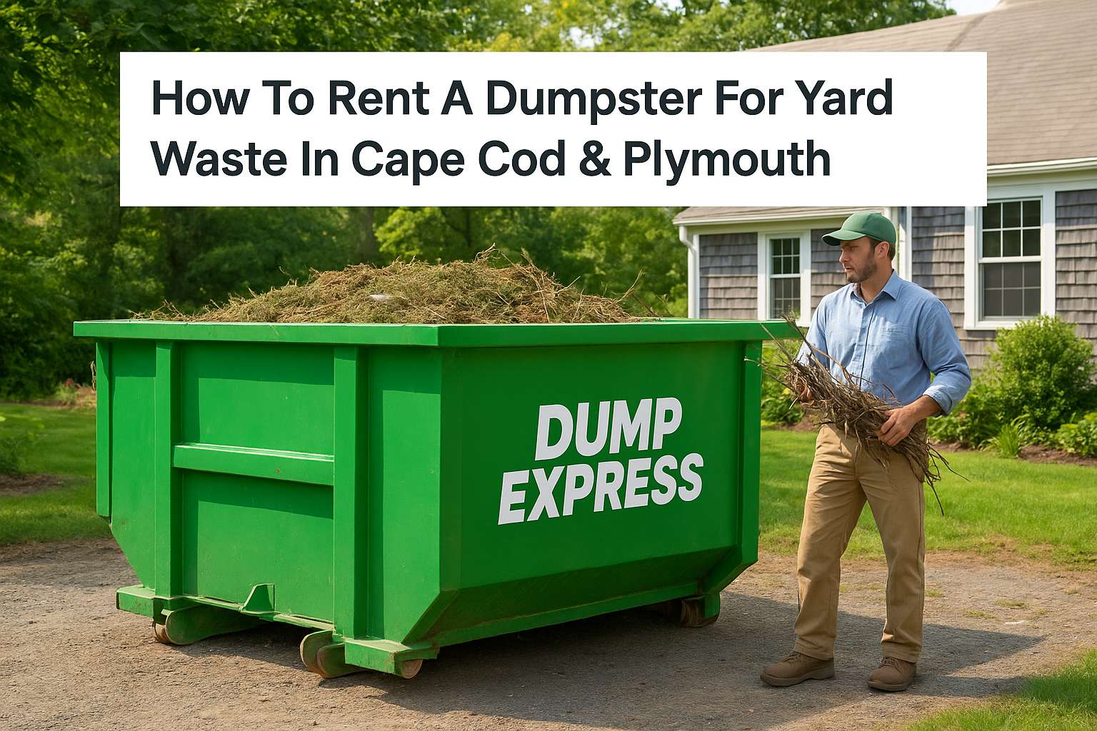 How To Rent A Dumpster For Yard Waste In Cape Cod & Plymouth