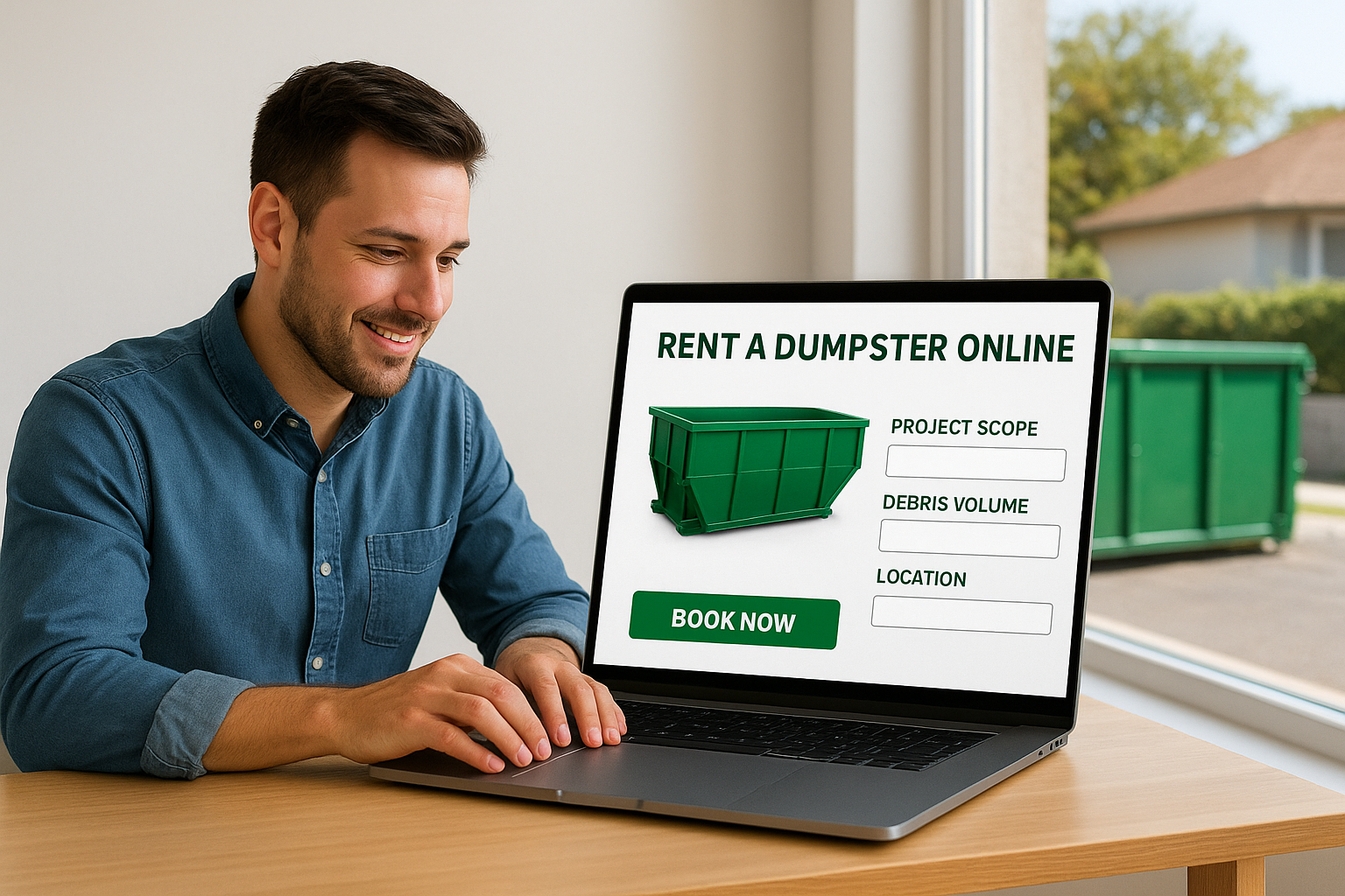 Rent A Dumpster Online: Step-By-Step Booking Guide Today