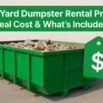 20 Yard Dumpster Rental Price: Real Cost & What’s Included