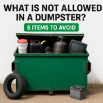 What Is Not Allowed In A Dumpster? 6 Items To Avoid