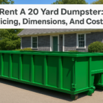 Rent A 20 Yard Dumpster: Pricing, Dimensions, And Cost Tips