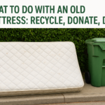 What To Do With An Old Mattress: Recycle, Donate, Dump