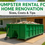 Dumpster Rental for Home Renovation: Sizes, Costs & Tips