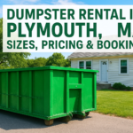 Dumpster Rental in Plymouth, MA: Sizes, Pricing & Booking