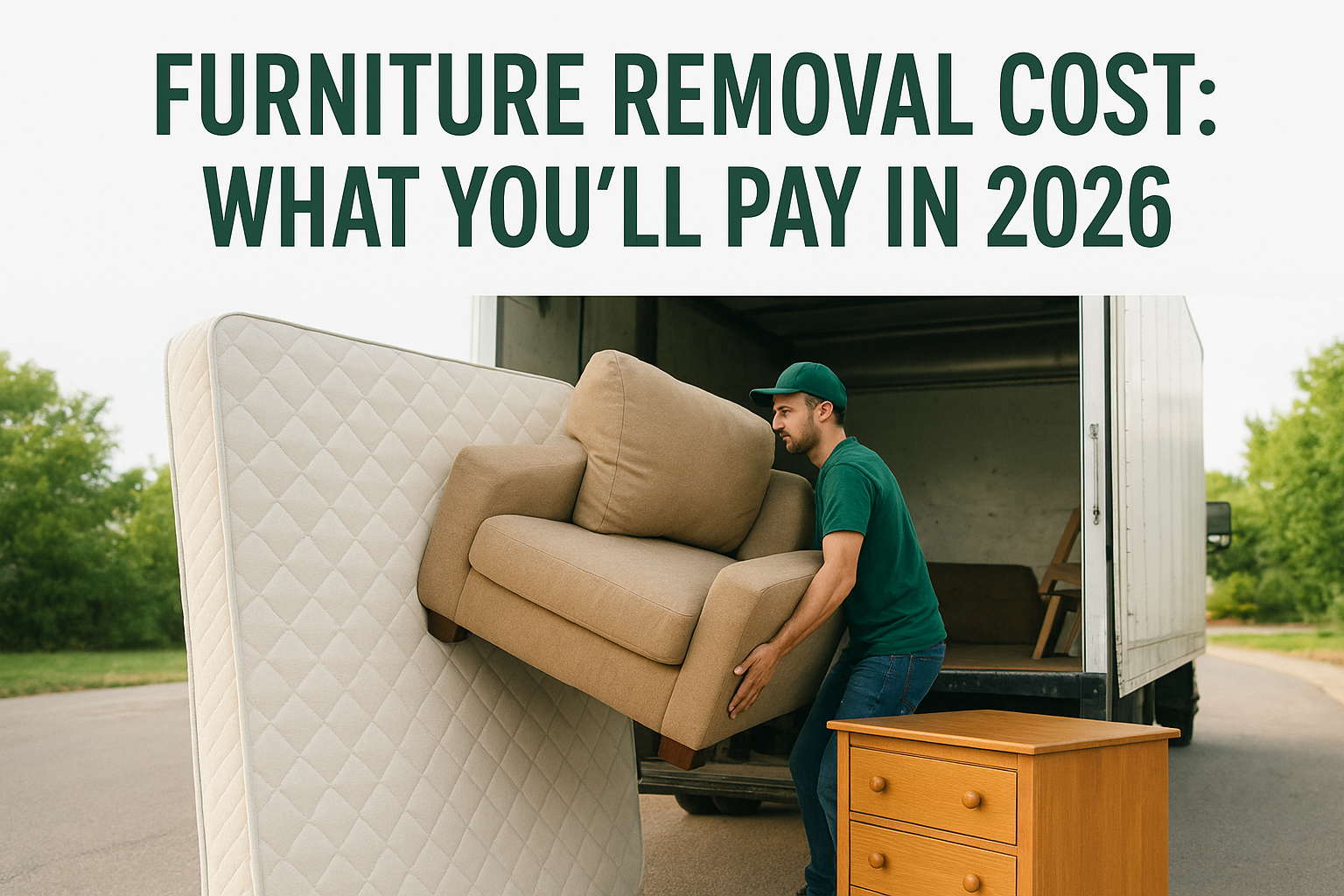 Furniture Removal Cost: What You'll Pay in 2026